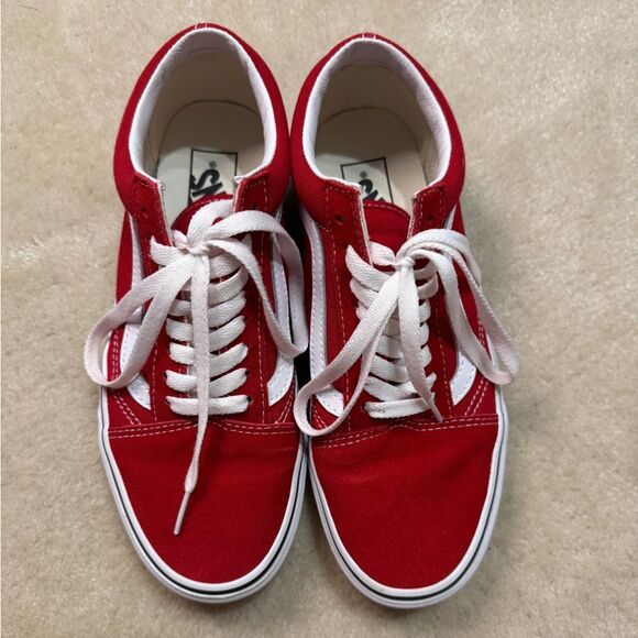 Women’s Vans Old Skool Shoes Sz 8 - Picture 1 of 5